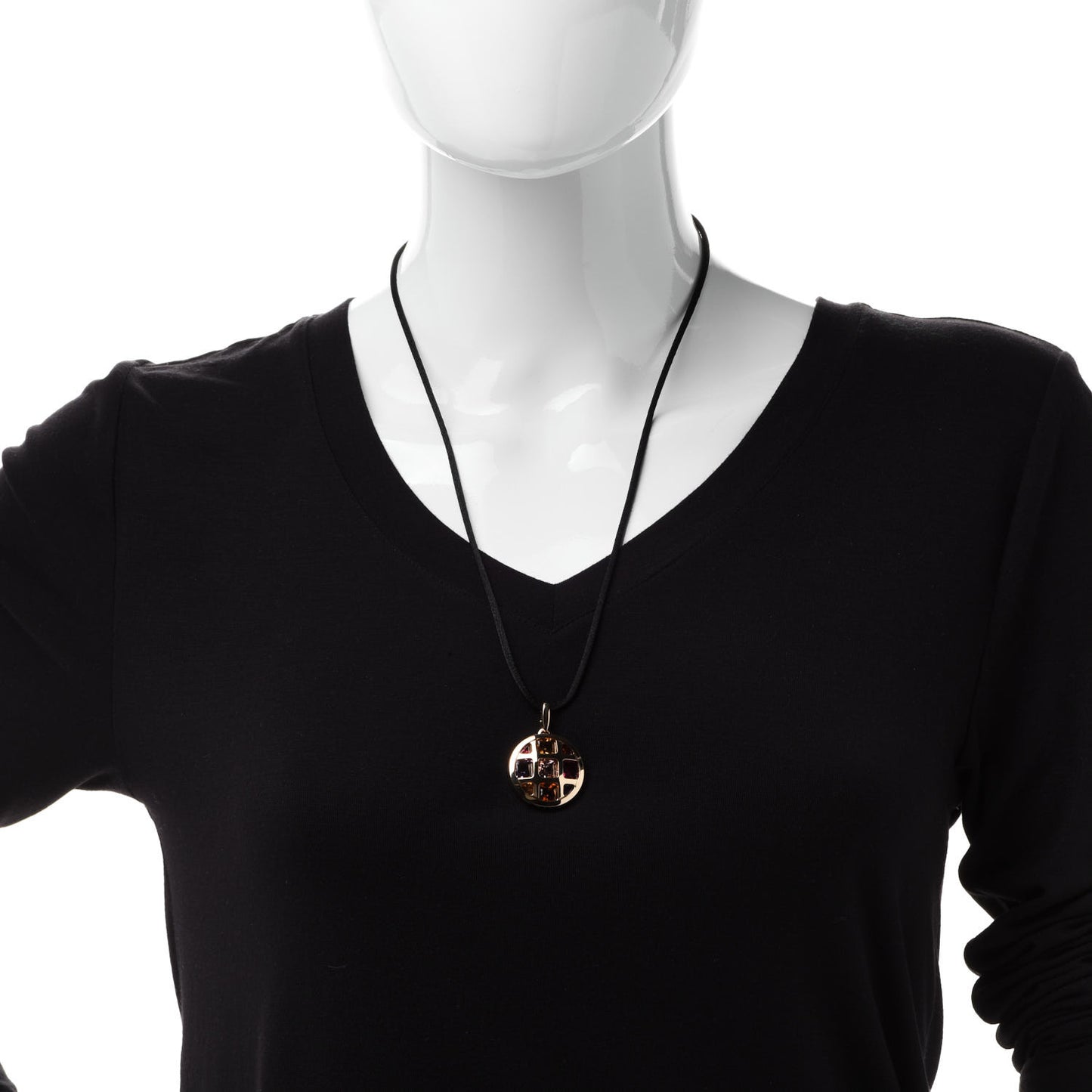 18K Yellow Gold Citrine Amethyst Tourmaline Silk Pasha de Cartier Necklace