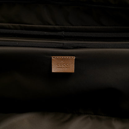 Gucci Diamante Plus Four Wheel Trolley Suitcase Brown 6 of 13