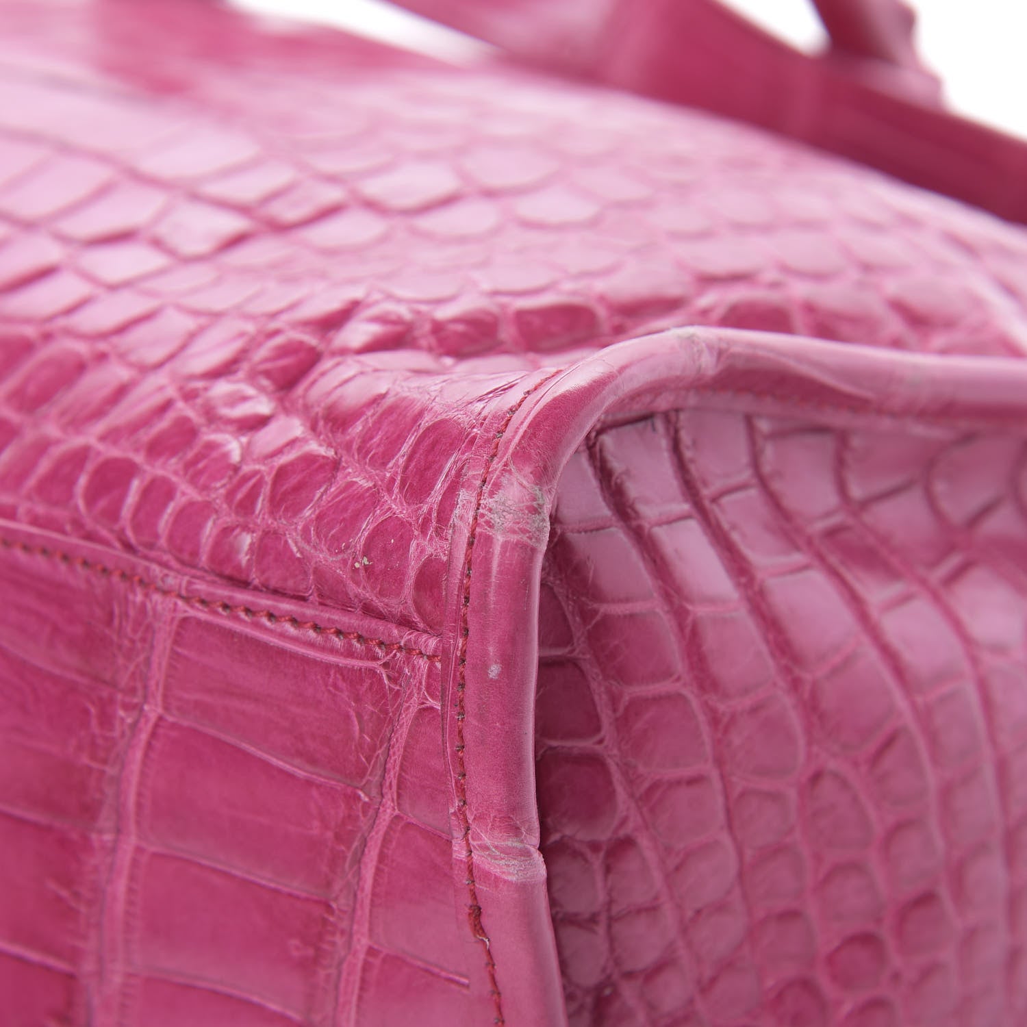 Balenciaga Crocodile City Cypress Magenta 12 of 23