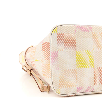 Louis Vuitton Damier Giant Neverfull MM Peach 9 of 10