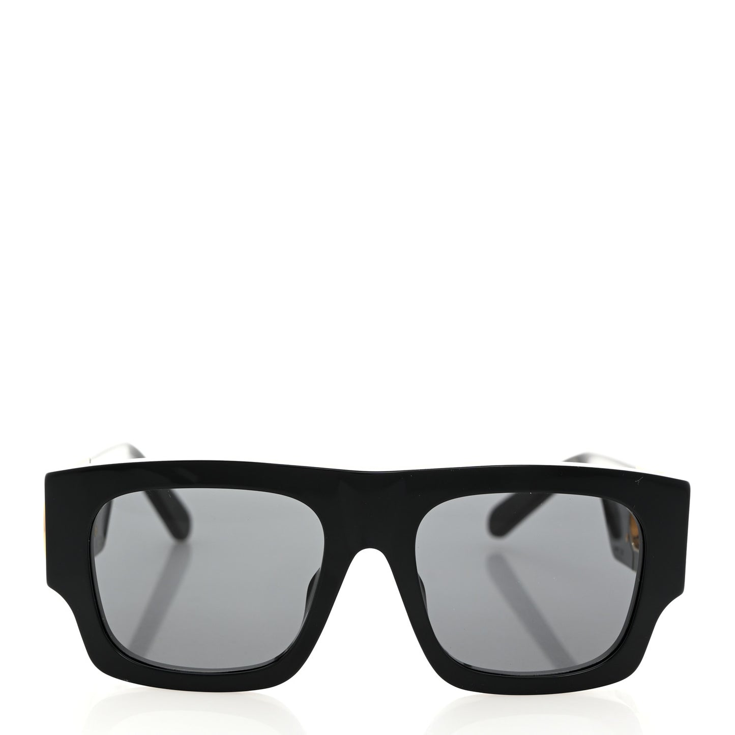 Acetate LV Link Square Sunglasses Z1478E Black