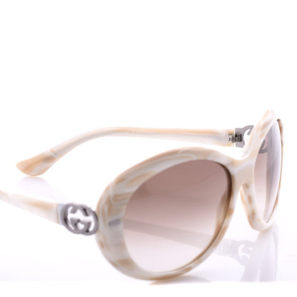 Gucci Acetate Oval Sunglasses GG2988/S White 5 of 7