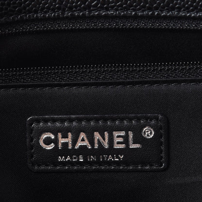 Chanel Caviar Quilted Grand Shopping Tote GST Black 6 of 9