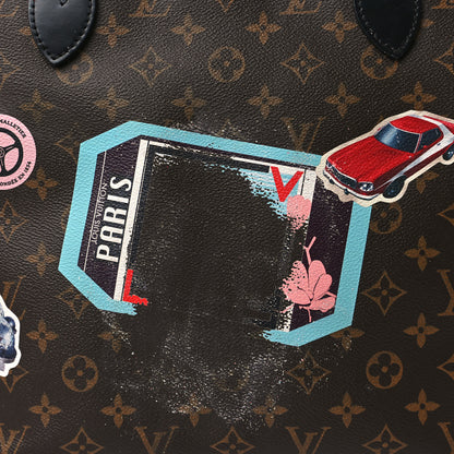 Louis Vuitton Monogram World Tour Neverfull MM 11 of 11