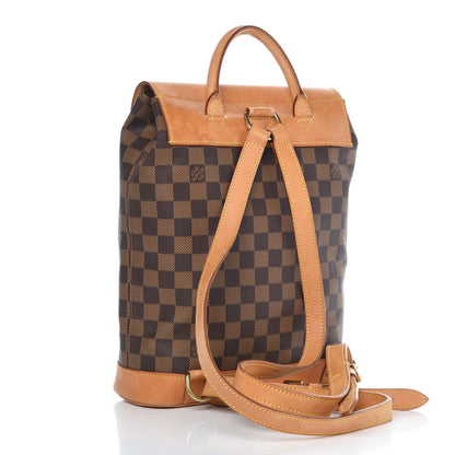 Louis Vuitton Damier Ebene Soho Centenaire Backpack 3 of 17