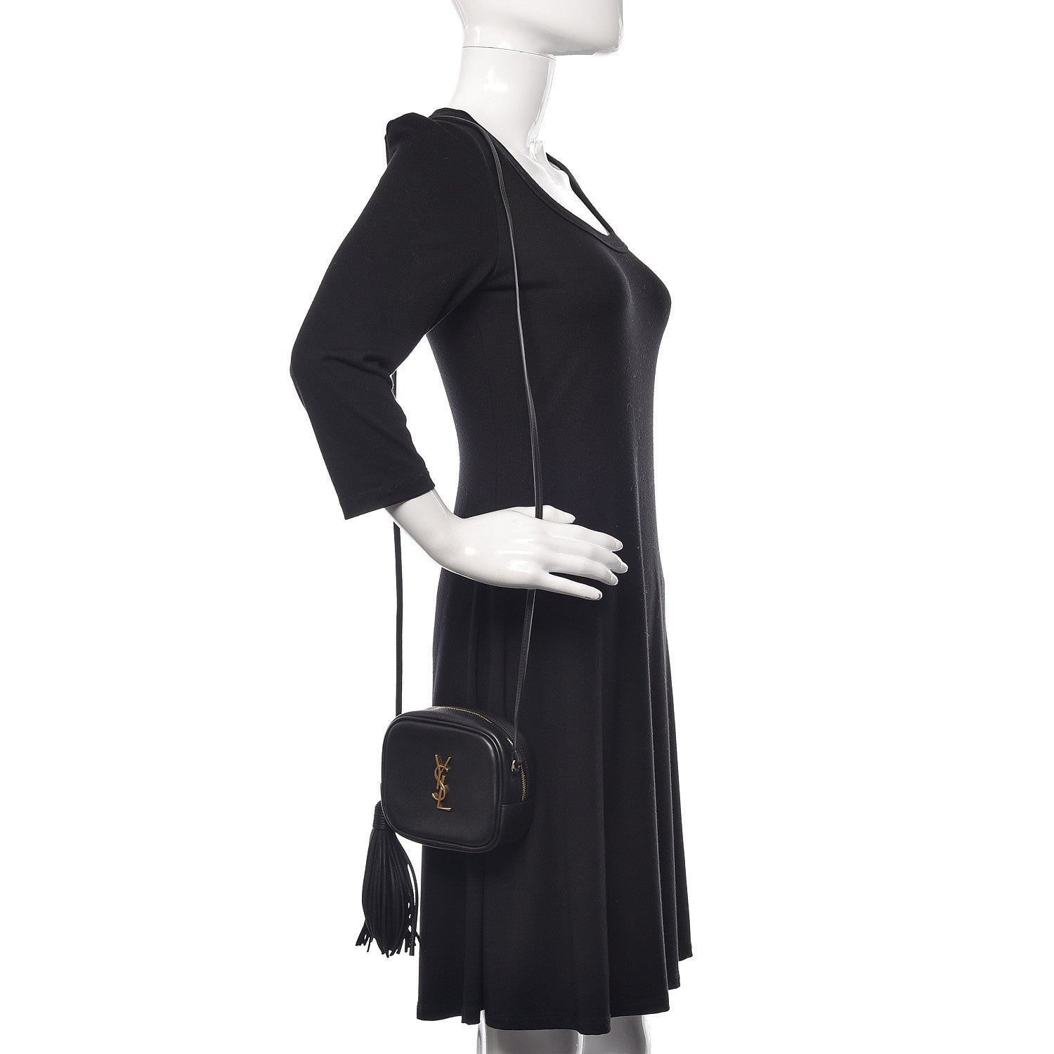 Saint Laurent Nappa Monogram Blogger Bag Black 2 of 13