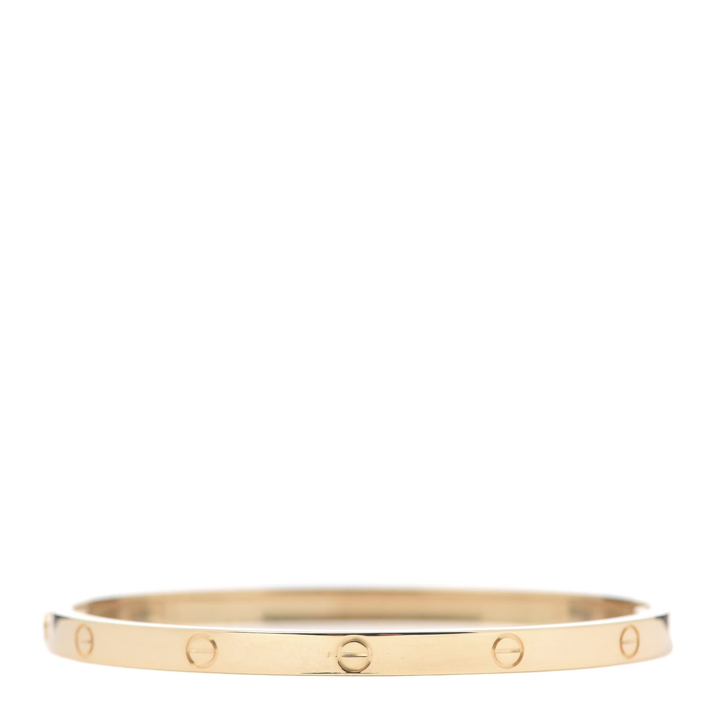 18K Yellow Gold Small LOVE Bracelet 15