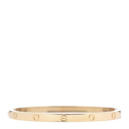 Cartier 18K Yellow Gold Small LOVE Bracelet 15 1 of 6