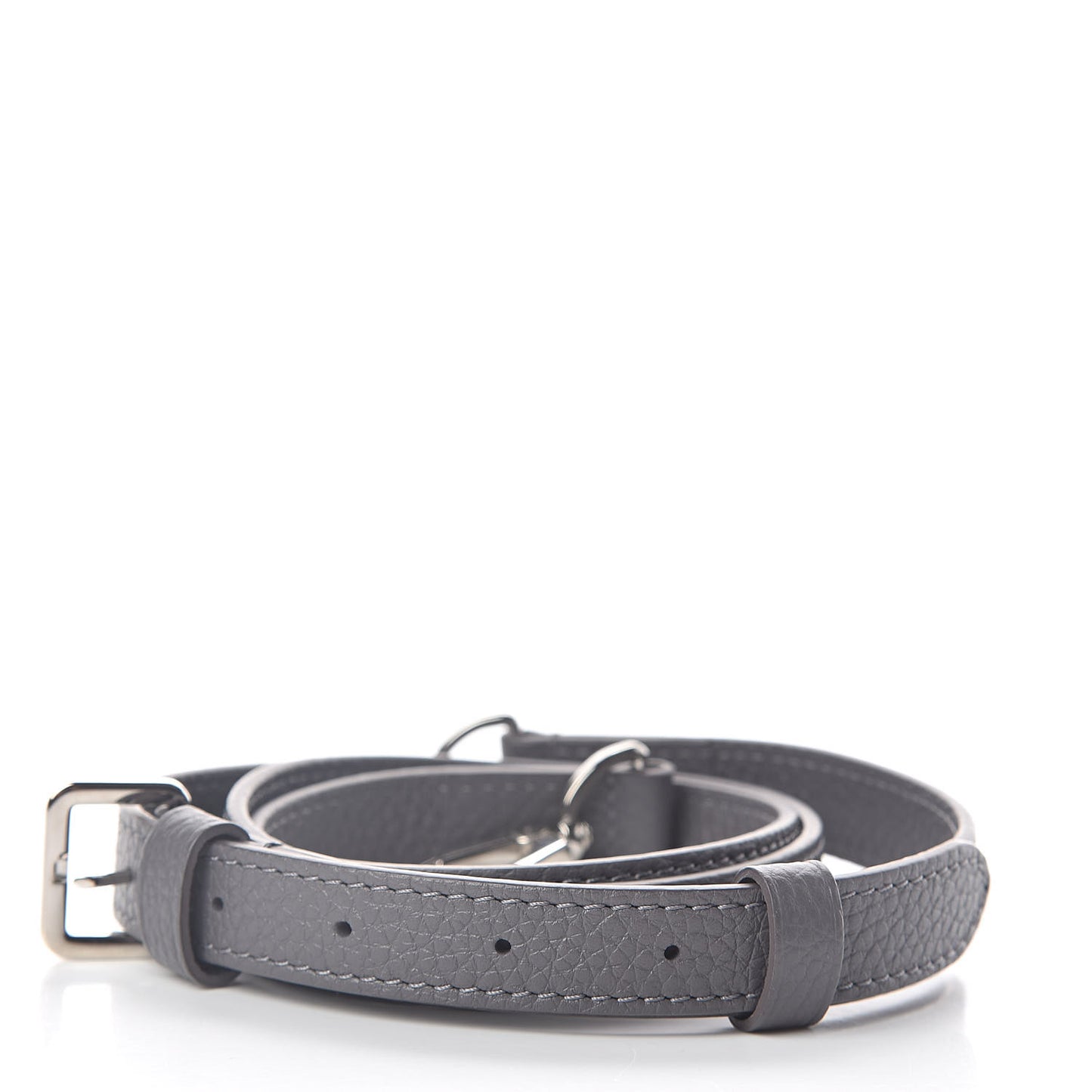 Taurillon Capucines Adjustable Shoulder Strap Gris
