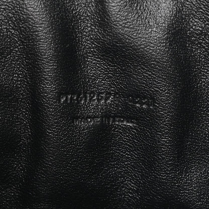 Saint Laurent Grain De Poudre Matelasse Monogram Mini Lou Camera Bag Black 7 of 13