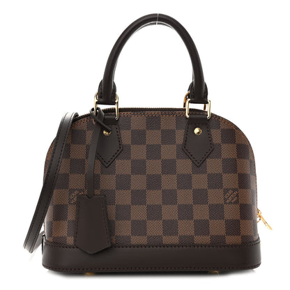 Louis Vuitton Damier Ebene Alma BB 1 of 9