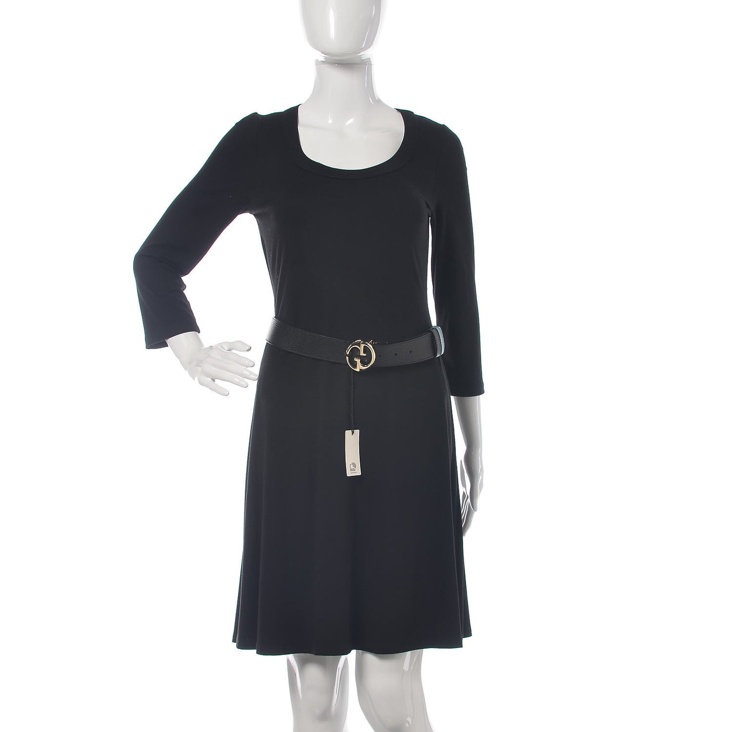 Dollar Calfskin 1973 Reversible Belt 100 40 Black Deep Cobalt