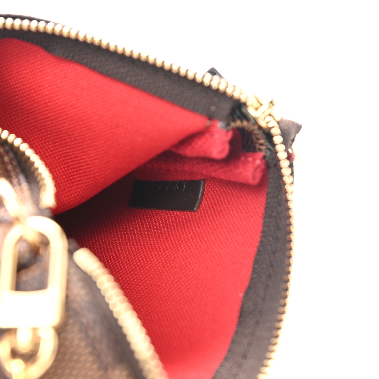 Louis Vuitton Damier Ebene Mini Pochette Accessories 7 of 7