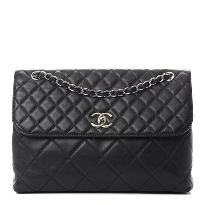 Chanel Calfskin Quilted In The Business Flap Bag Black 1 of 14