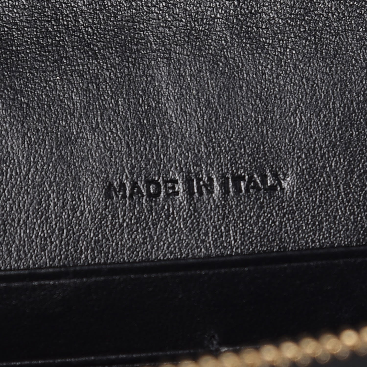 Saint Laurent Velvet Leopard Print Monogram Envelope Chain Wallet Black 9 of 11