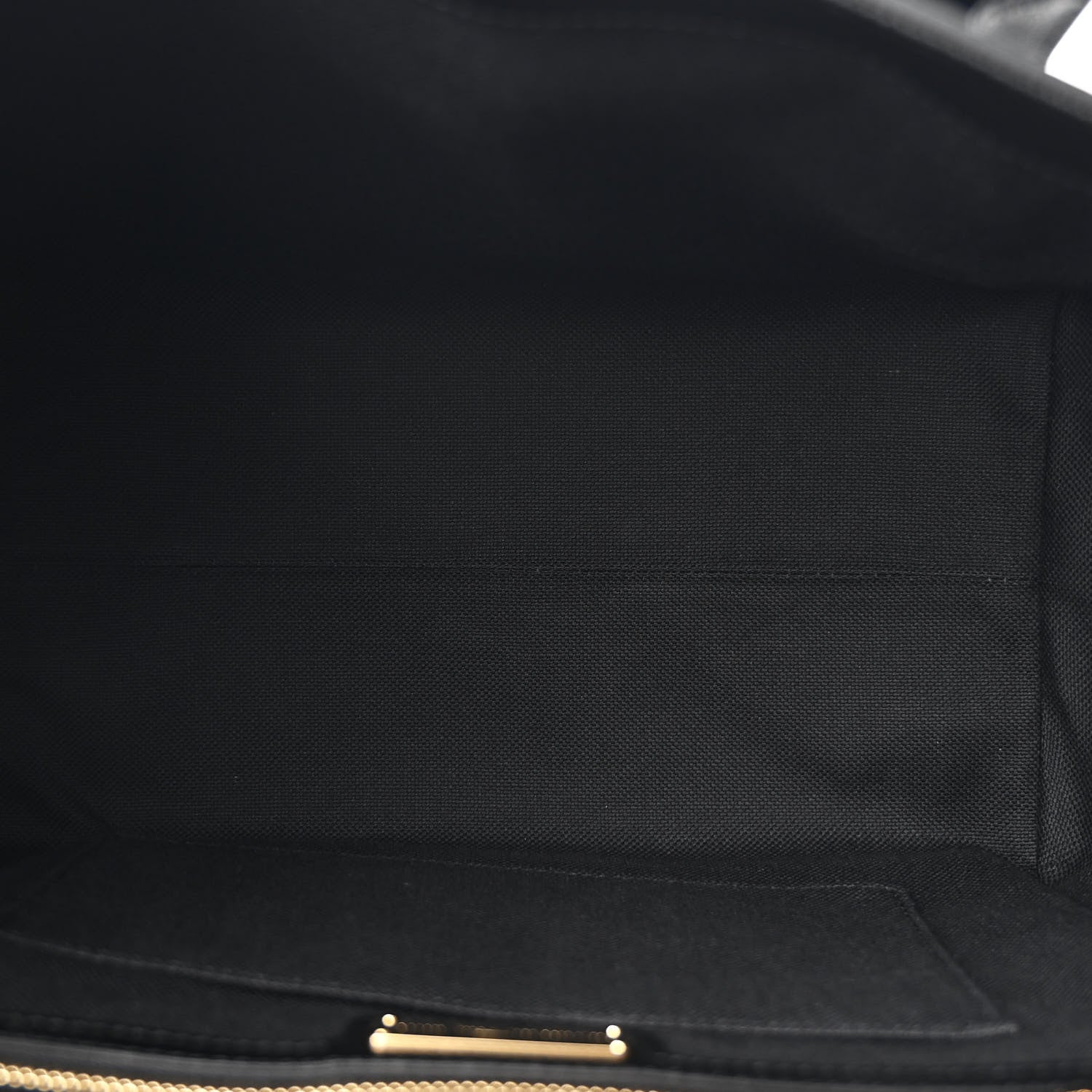 Salvatore Ferragamo Pebbled Calfskin Carrie O Shoulder Bag Black 5 of 10