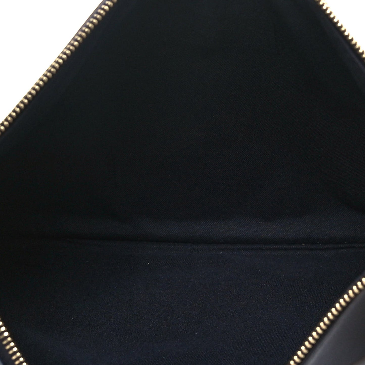 Vitello Century Opaco F is Fendi Bi-Color Triplette Pouch Set Black