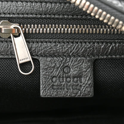 Gucci Fluffy Calfskin Morpheus Shoulder Bag Black 6 of 10