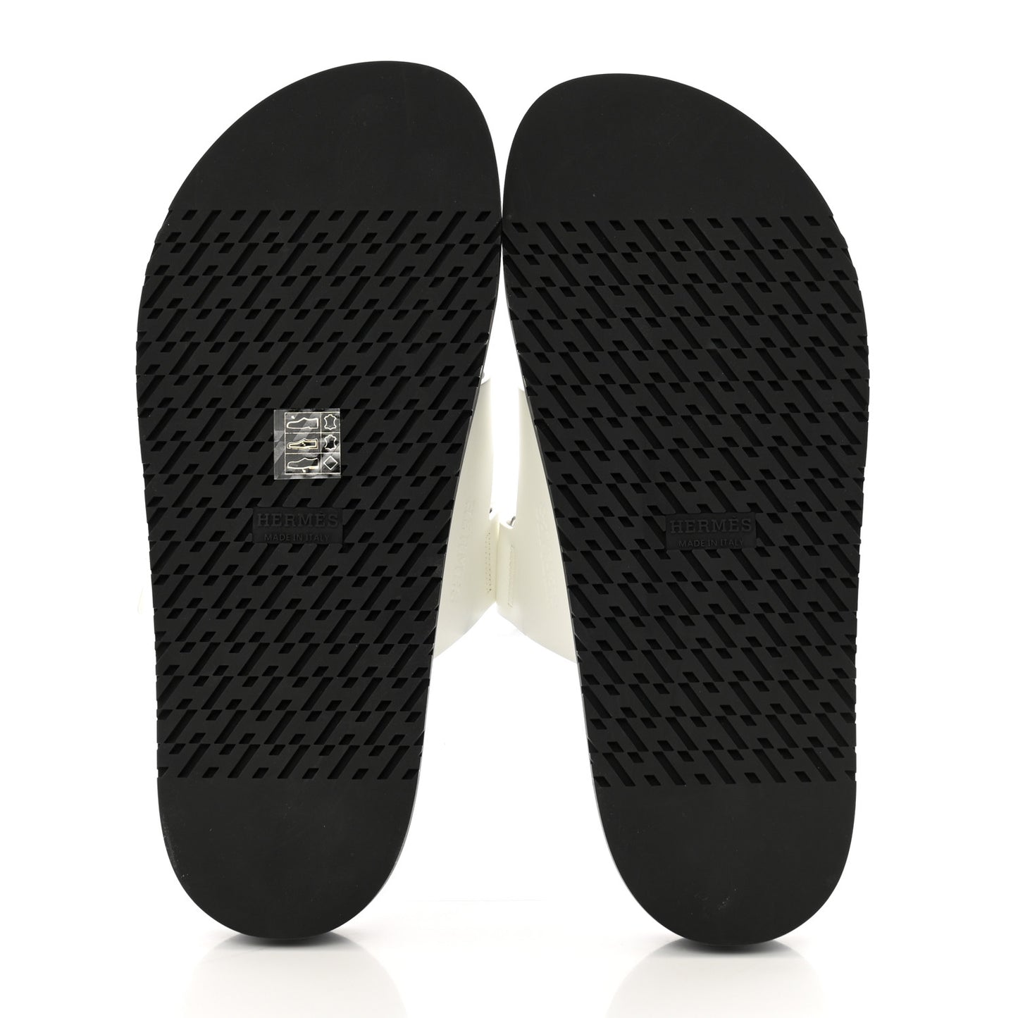 Calfskin Womens Chypre Sandals 40 White