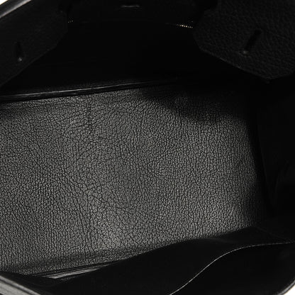 Hermes Fjord Birkin 35 Black 5 of 9