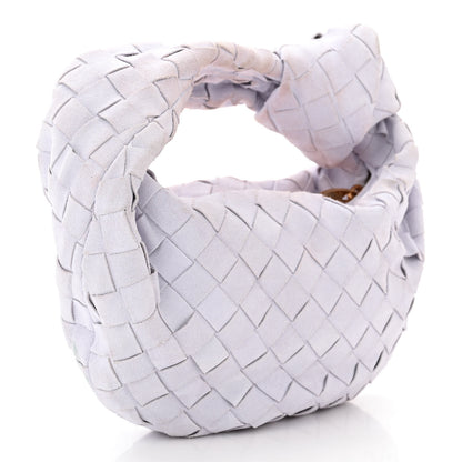 Bottega Veneta Suede Intrecciato Mini Jodie Mirth Washed 3 of 13