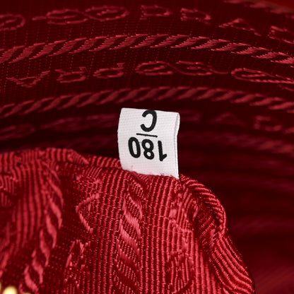 Prada Saffiano Vernice Medium Promenade Tote Rosso 6 of 10