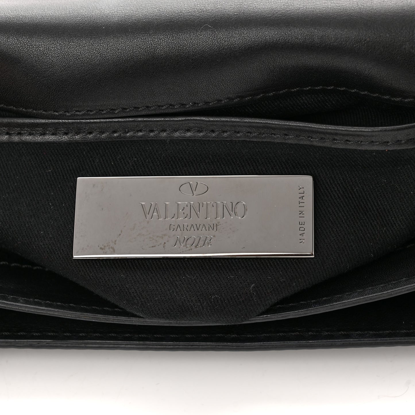 Crystal Encrusted Studs Va Va Voom Shoulder Bag Black