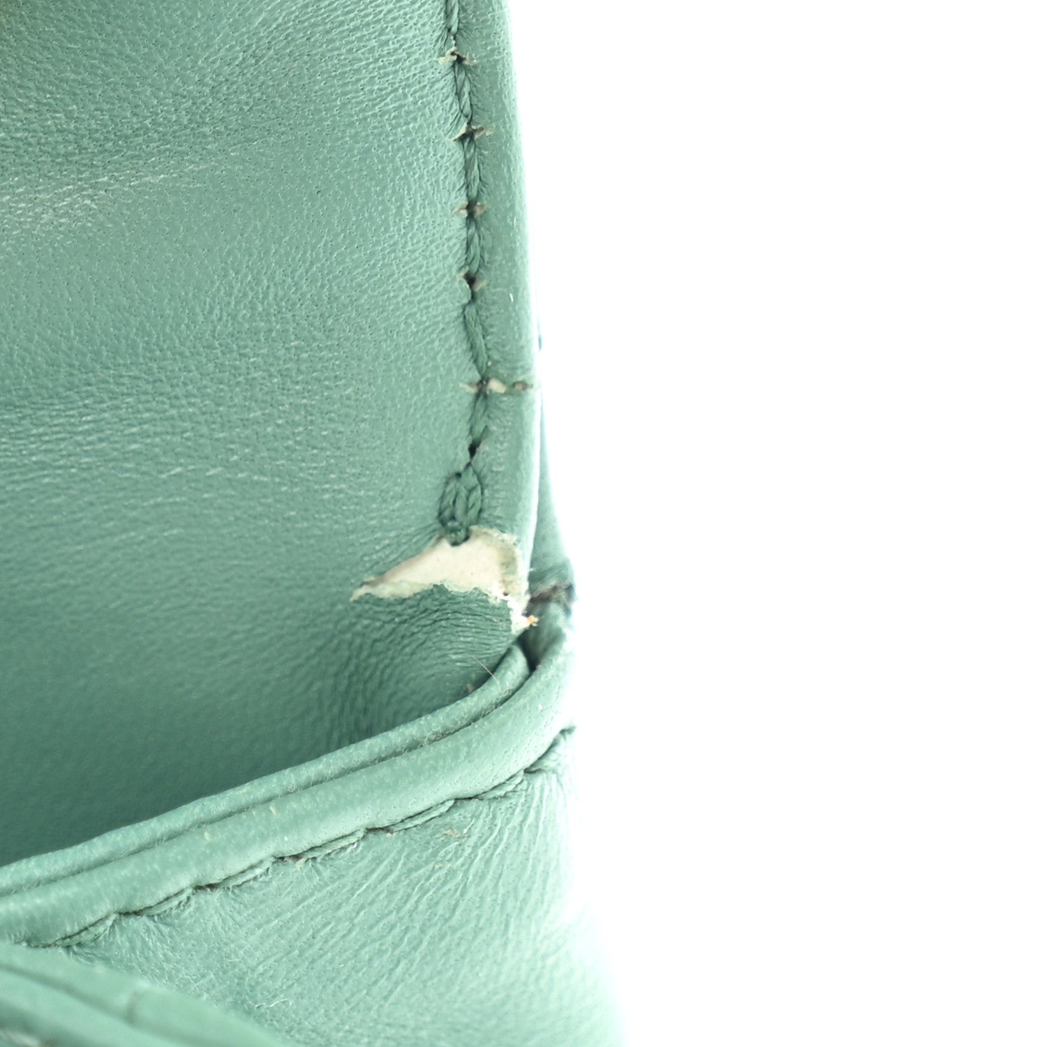 Chanel Lambskin Quilted Small Trendy CC Flap Dual Handle Bag Green 15 of 16