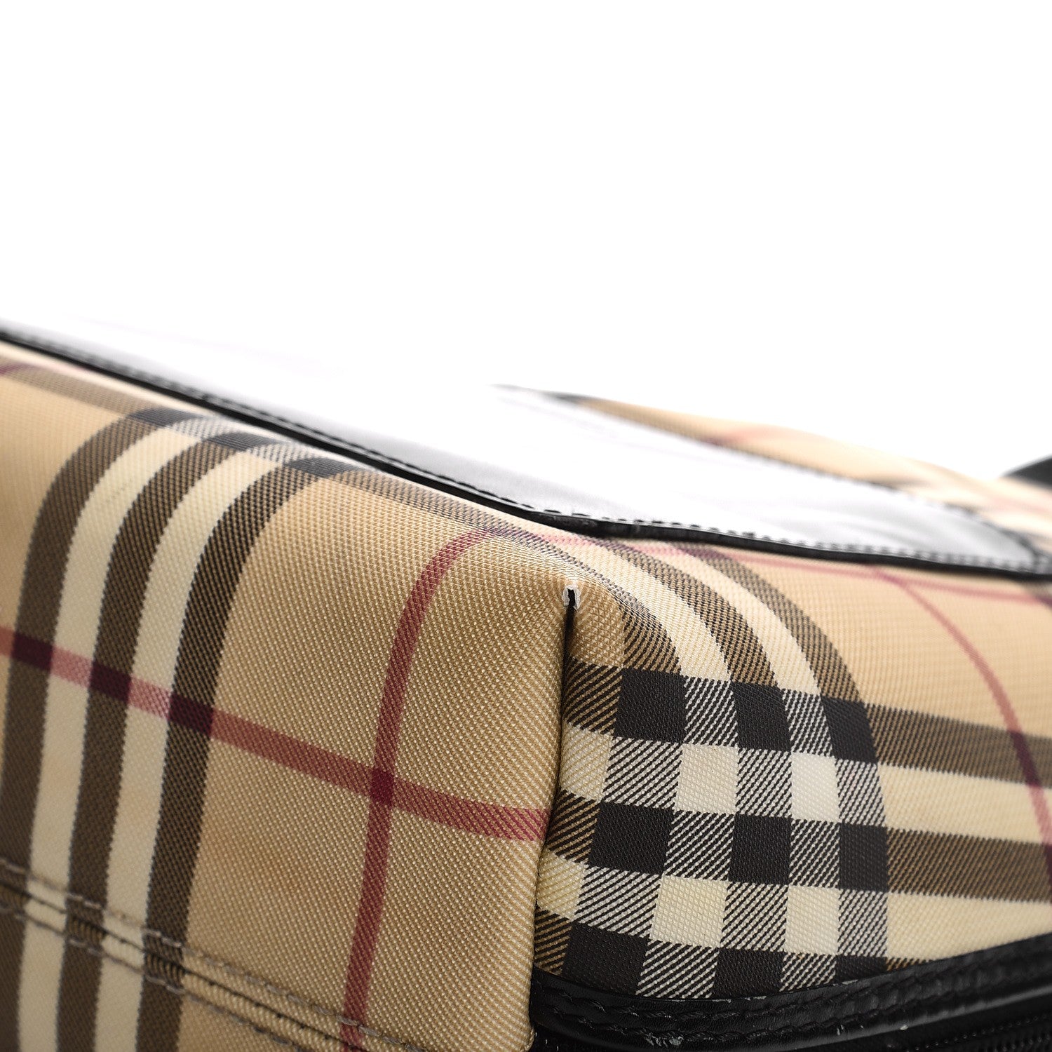 Burberry Canvas House Check Backpack Black 16 of 18