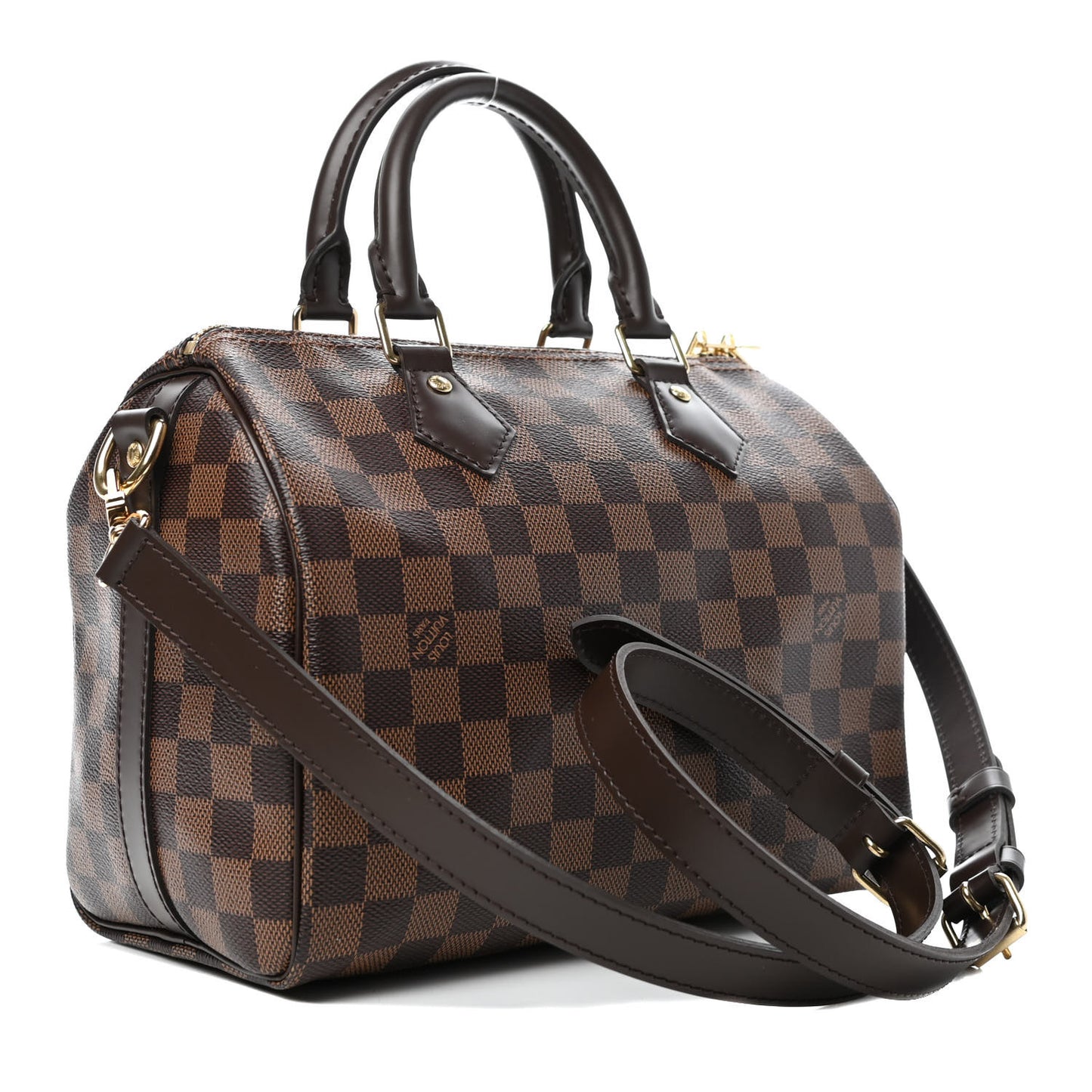 Damier Ebene Speedy Bandouliere 25