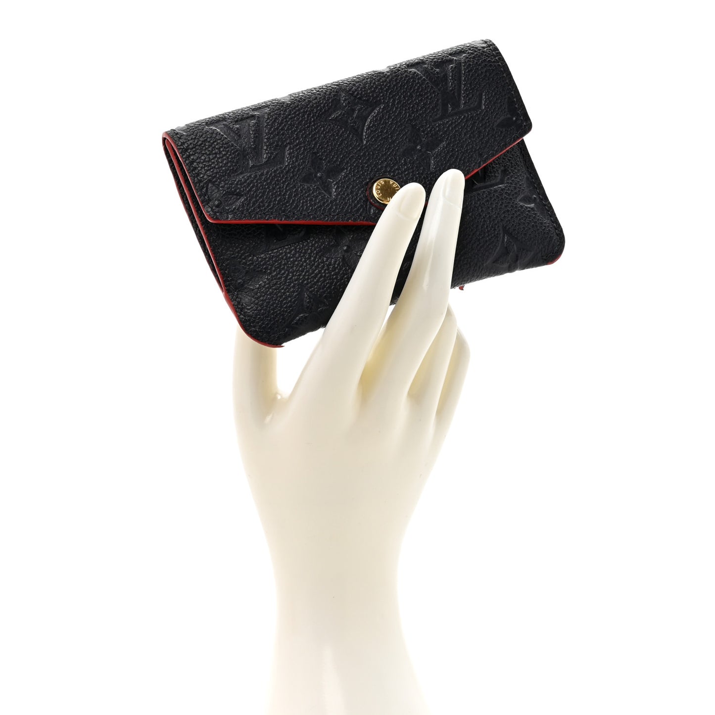 Empreinte Key Pouch Marine Rouge