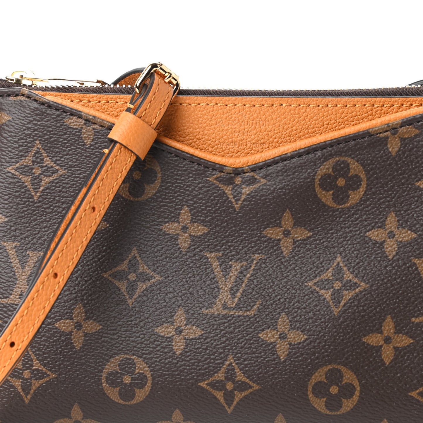 Monogram Pallas Clutch Saffron