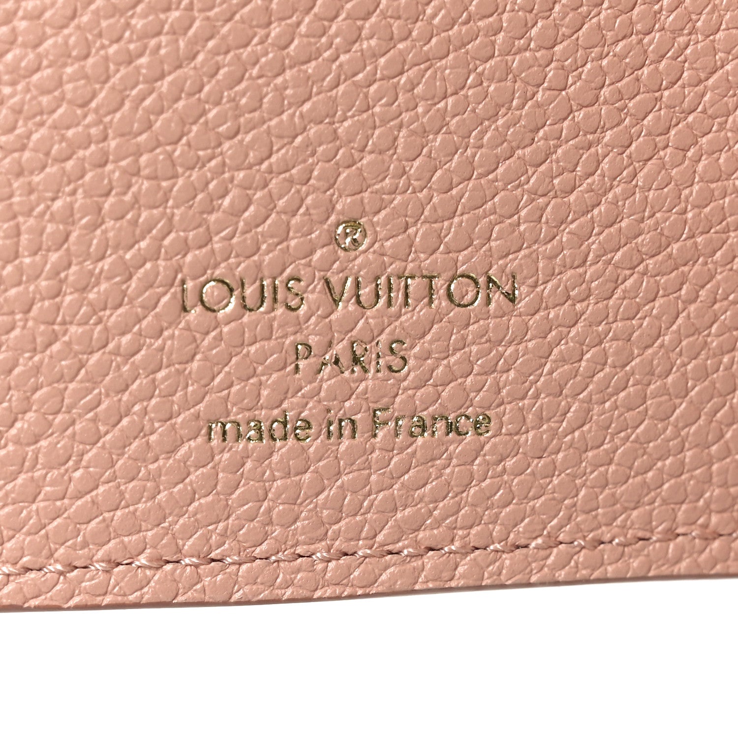 Louis Vuitton Empreinte Monogram Giant Victorine Wallet Rose Trianon Creme 6 of 6