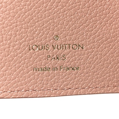 Louis Vuitton Empreinte Monogram Giant Victorine Wallet Rose Trianon Creme 6 of 6