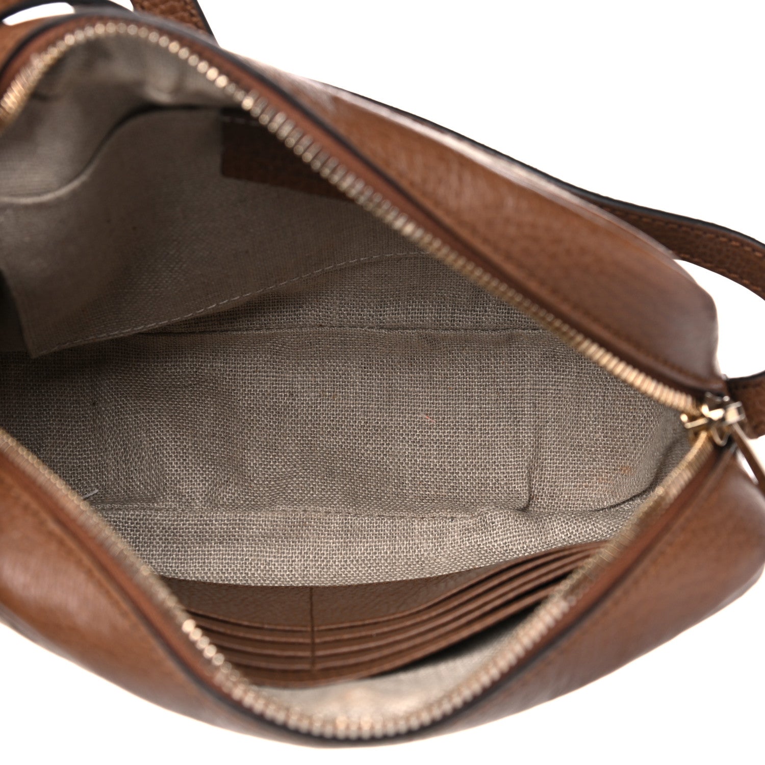 Gucci Monogram Mini Bree Messenger Bag Beige Tabacco 5 of 24