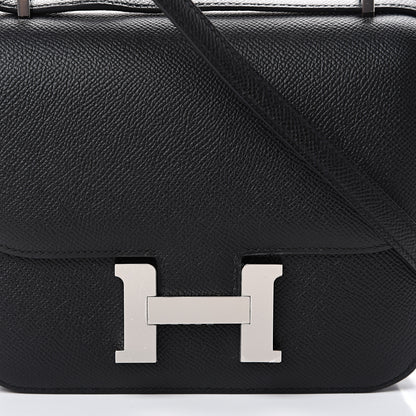 Hermes Epsom Constance 18 Black 17 of 20
