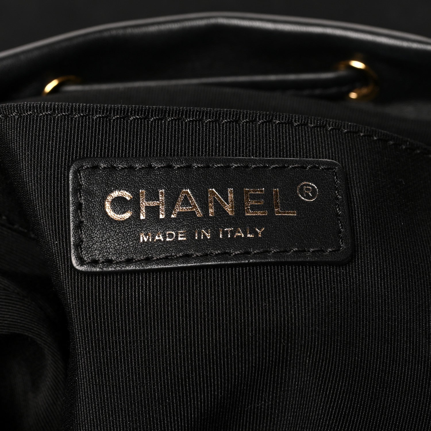 Chanel Calfskin Chevron Quilted Small Urban Spirit Backpack Black 6 of 11