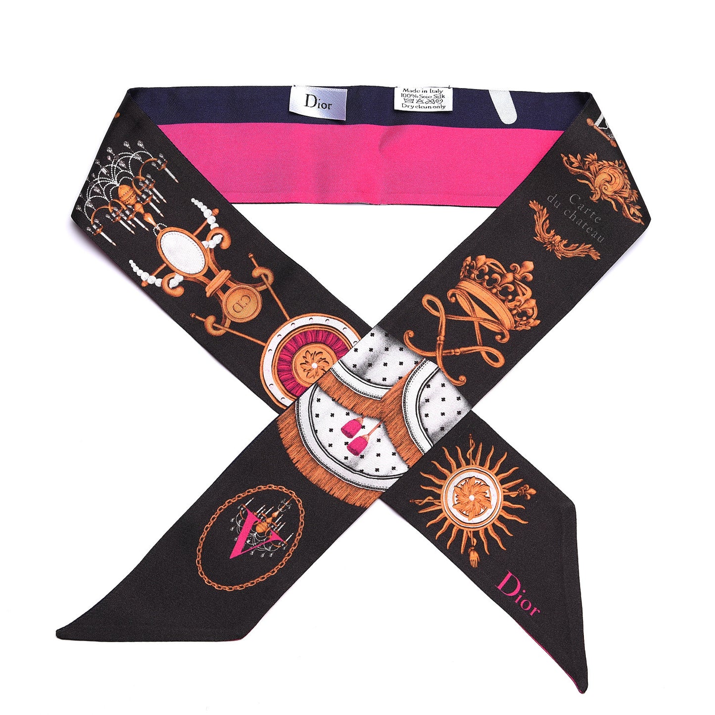 Silk ABCDior V Mitzah Scarf