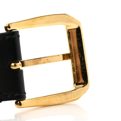 Gucci Calfskin Interlocking G 35mm Belt 90 36 Black 7 of 7