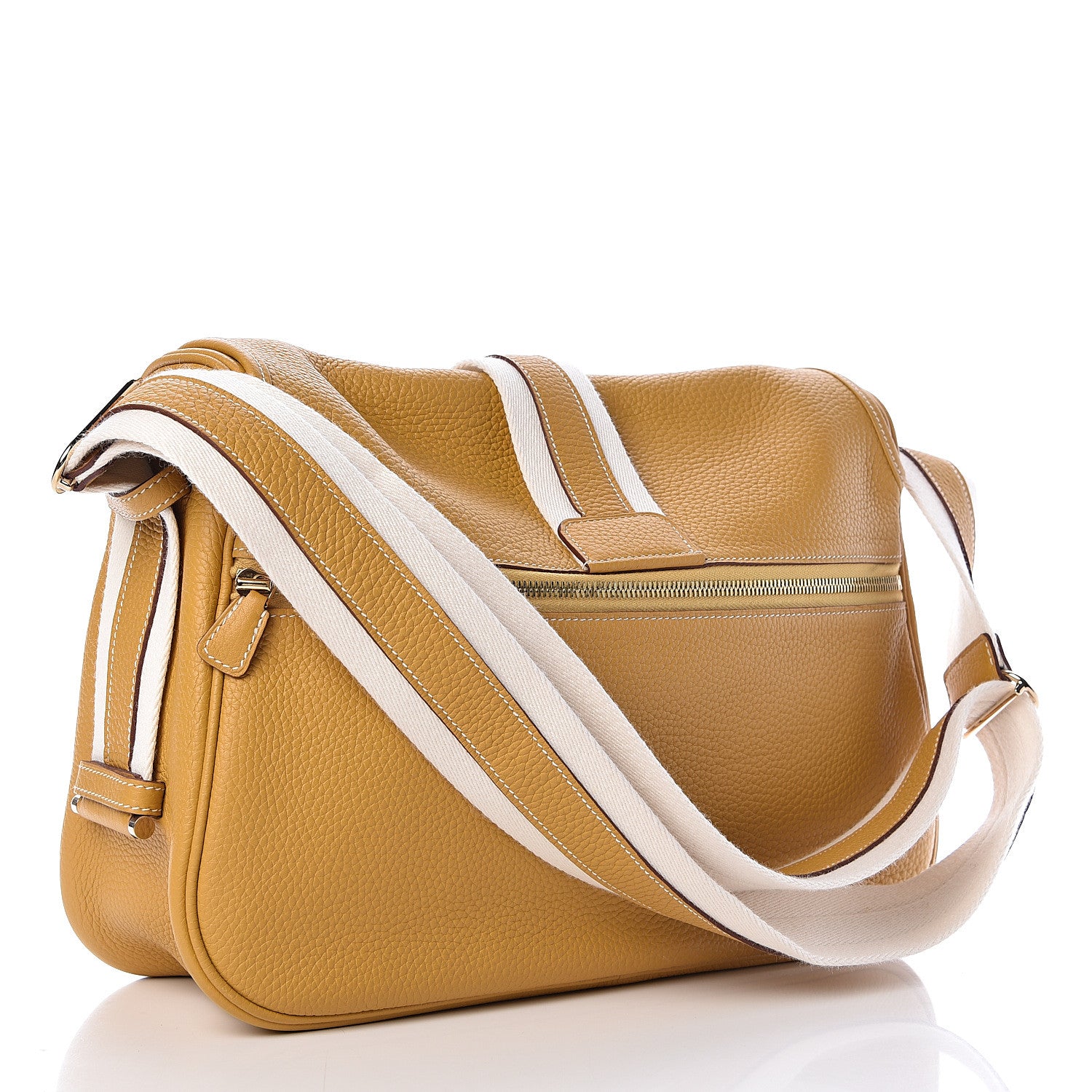 Hermes Taurillon Clemence Bourlingue Curry 3 of 9