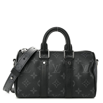 Louis Vuitton Reverse Monogram Eclipse Keepall XS Black 1 of 9