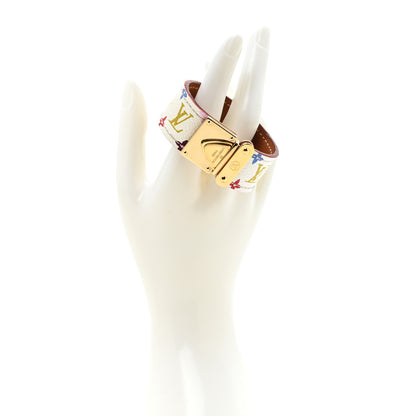 Louis Vuitton Monogram Multicolor Koala Bracelet S White 2 of 6