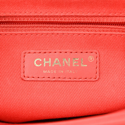 Chanel Caviar Quilted Mini Business Affinity Flap Red 6 of 14