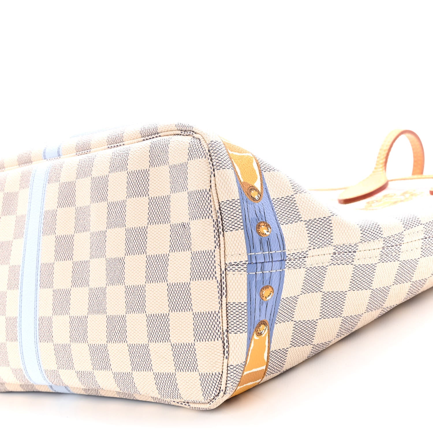 Louis Vuitton Damier Azur Summer Trunks Neo Neverfull MM 10 of 11