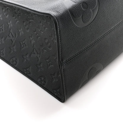 Louis Vuitton Empreinte Monogram Giant Onthego GM Black 8 of 9