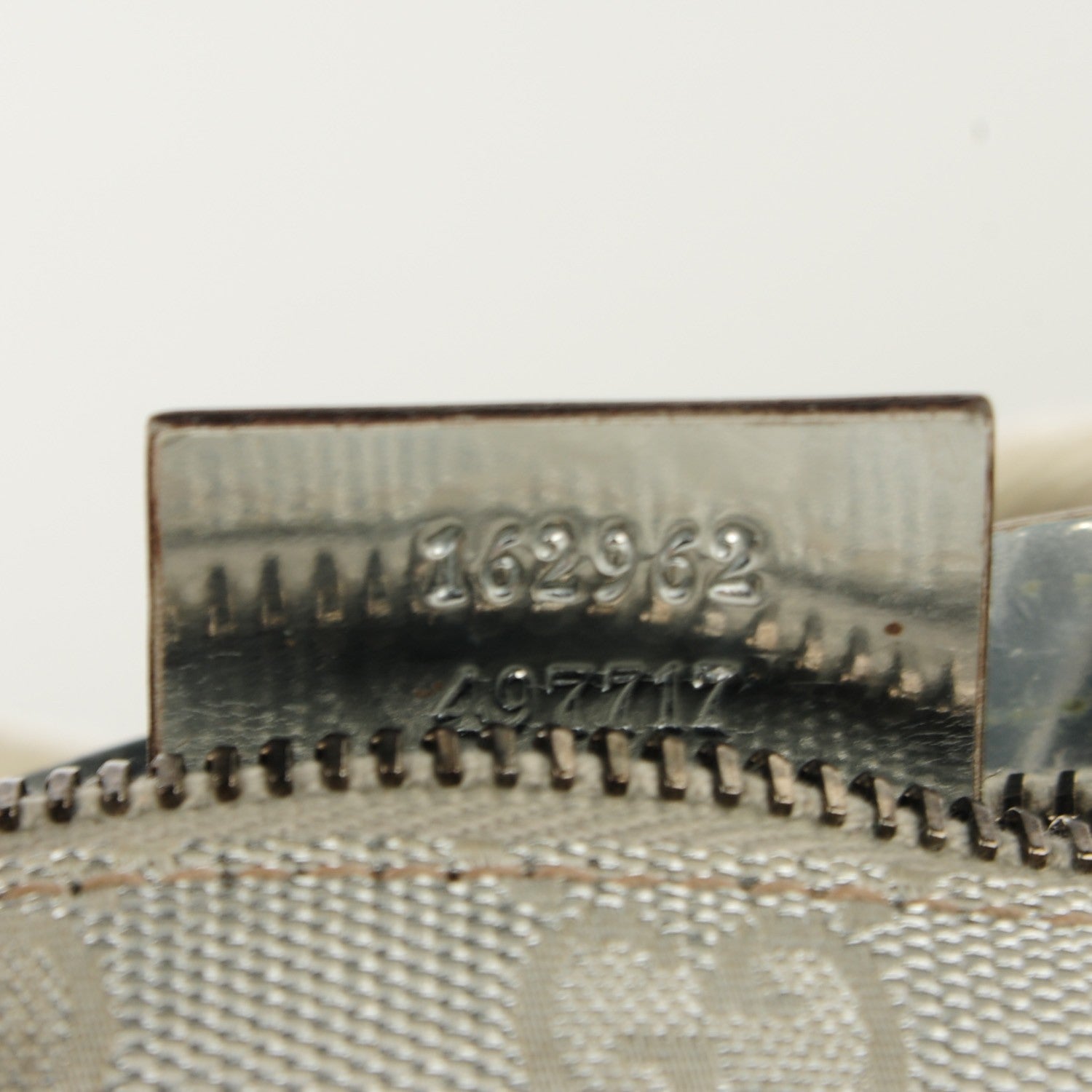 Gucci GG Monogram Web Double Pocket Belt Bag Silver 7 of 7