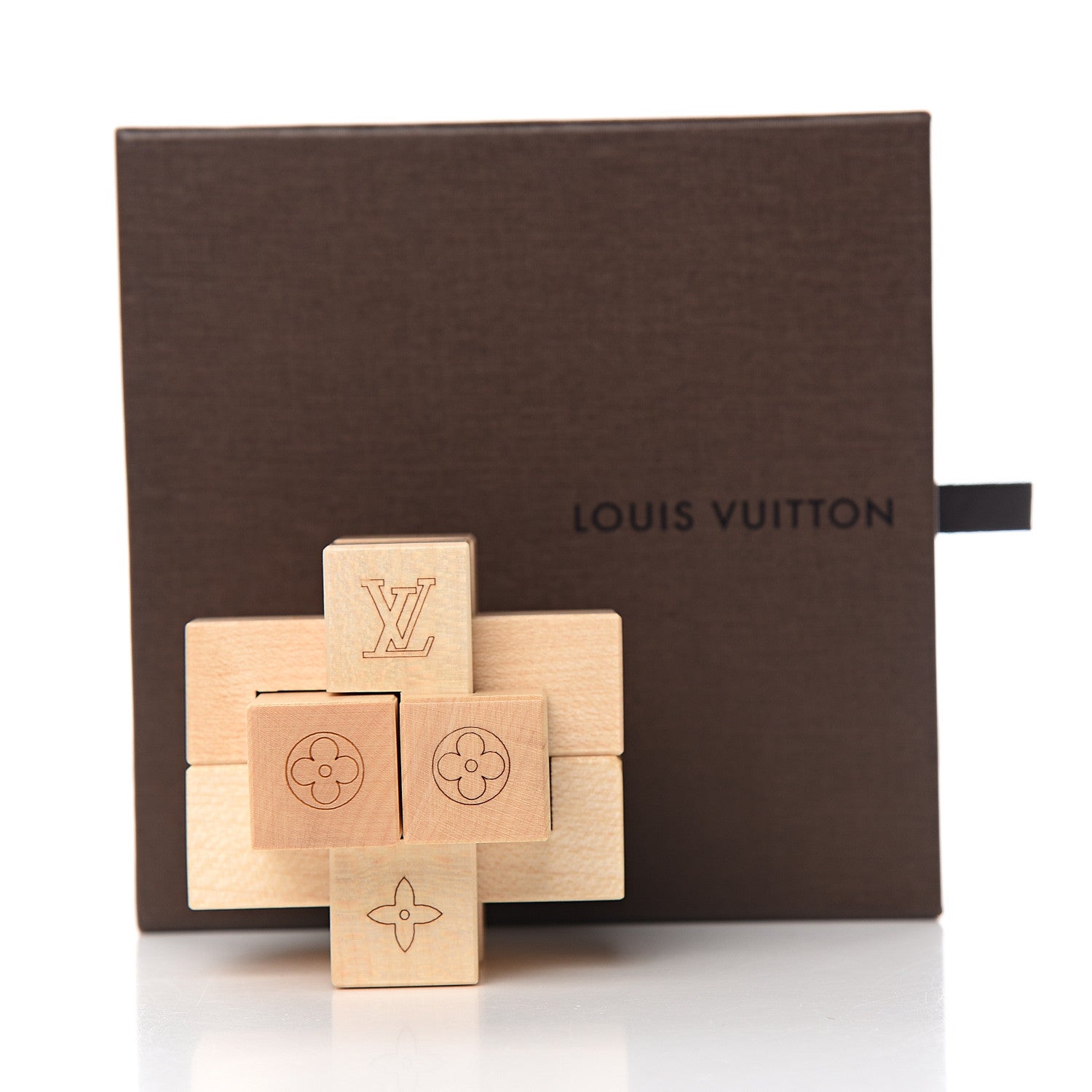 Louis Vuitton Le Pateki Wood Cube Puzzle VIP Gift 3 of 3