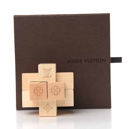 Louis Vuitton Le Pateki Wood Cube Puzzle VIP Gift 3 of 3