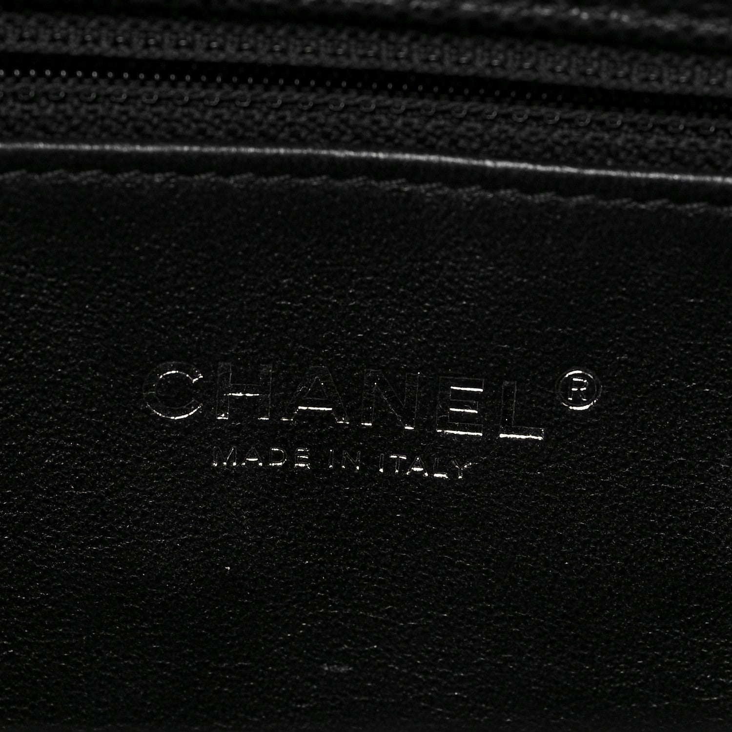 Chanel Caviar Lizard Quilted Medium Coco Handle Flap Black Burgundy 6 of 8