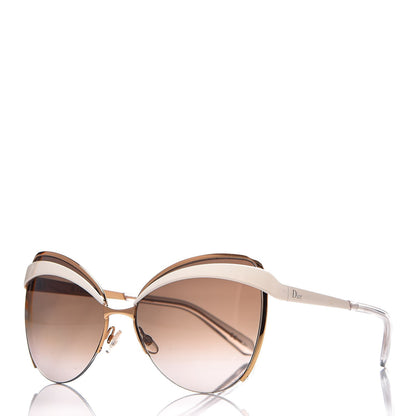 Christian Dior Eyes1 Sunglasses White Gold 1 of 9